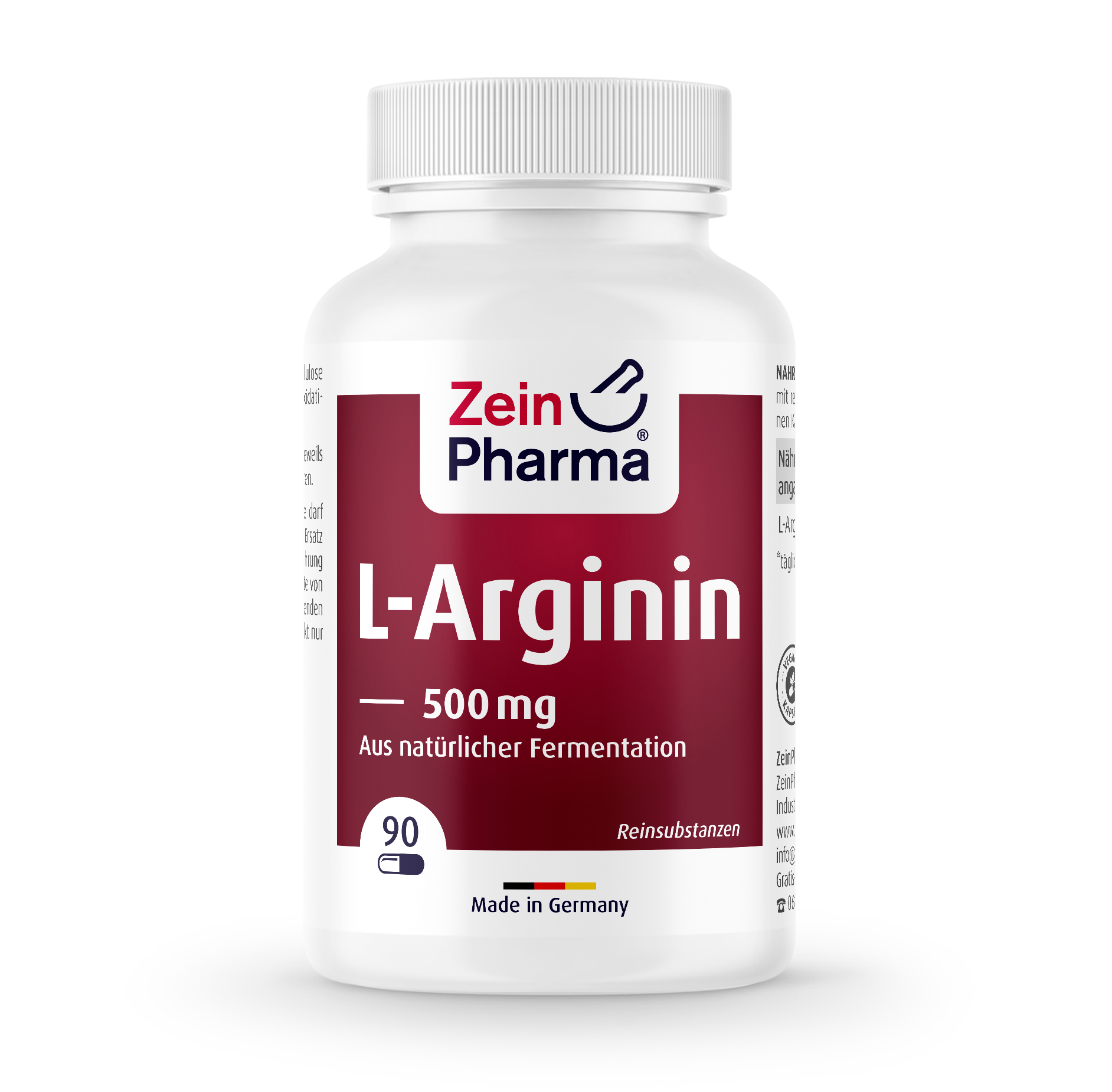 Supplements Zein Pharma LArginine Capsules 500 mg Products