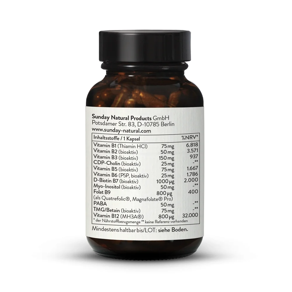 Supplements :: Myo-Inositol :: Sunday Natural B Complex Forte With ...